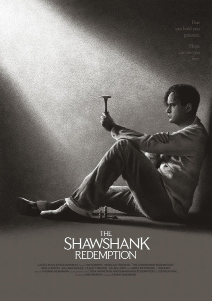 Movie Poster Art - The Shawshank Redemption - Tallenge Hollywood Poster Collection - Framed Prints