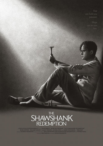 Movie Poster Art - The Shawshank Redemption - Tallenge Hollywood Poster Collection by Brooke