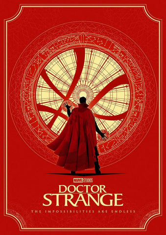 Movie Poster Fan-Art - Doctor Strange - Tallenge Hollywood Superhero Poster Collection - Posters by Tim