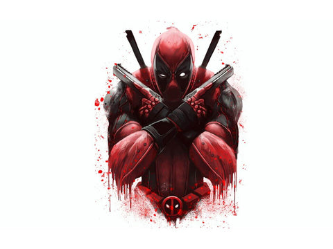 Movie Poster Fan Art - Deadpool - Tallenge Hollywood Poster Collection by Brooke