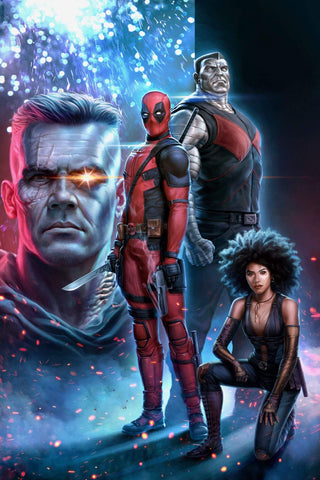 Movie Poster Fan Art - Deadpool 2 - Tallenge Hollywood Poster Collection - Large Art Prints