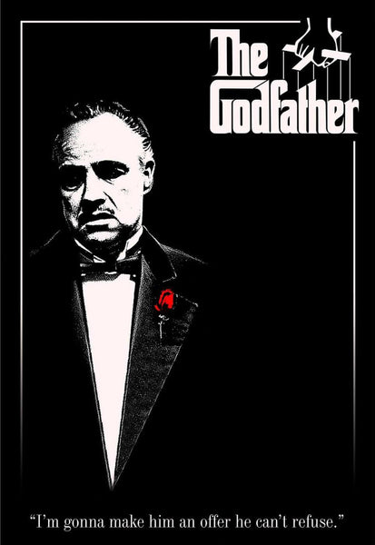 Movie Poster Fan Art - Godfather - Tallenge Hollywood Poster Collection - Posters
