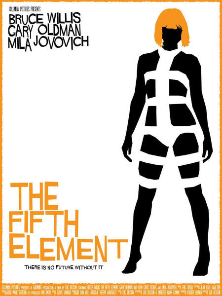 Movie Poster Fan Art - The Fifth Element - Tallenge Hollywood Poster Collection - Art Prints