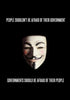 Movie Quotes - V For Vendetta - Guy Fawkes -Hollywood Collection - Posters