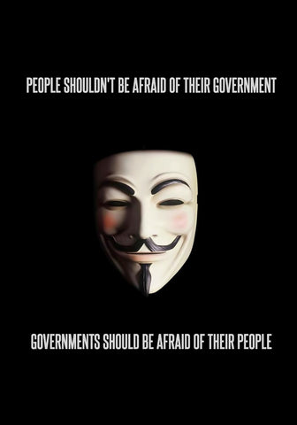 Movie Quotes - V For Vendetta - Guy Fawkes -Hollywood Collection - Posters by Joel Jerry