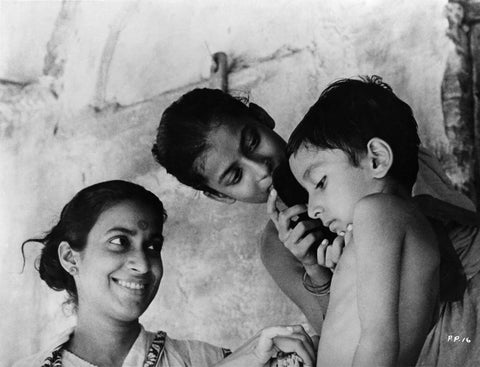 Pather Panchali - Satyajit Ray Collection Canvas Print Rolled • 12x9 inches (On Sale - 25% OFF) (Copy) by SATYAJIT RAY