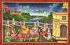 Indian Miniature Art - Rajput Painting - Evening Melody - Framed Prints