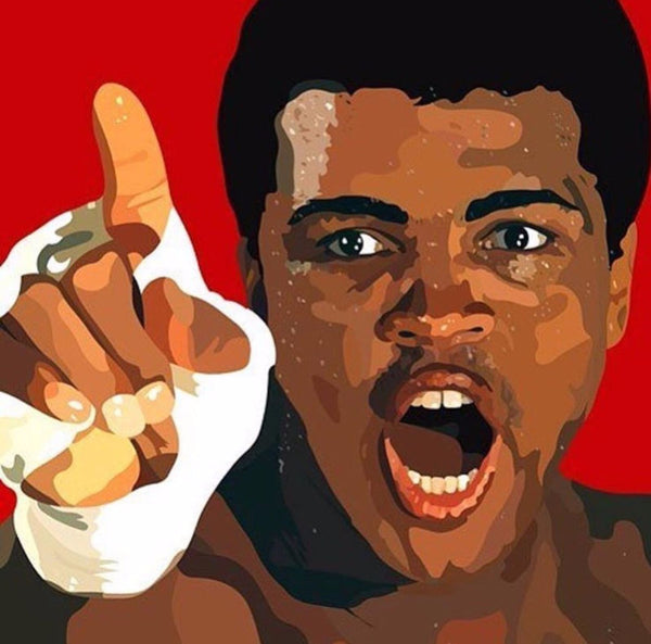 Muhammad Ali - I Am The Greatest - Pop Art by Sina Irani | Tallenge Store | Buy Posters, Framed Prints & Canvas Prints