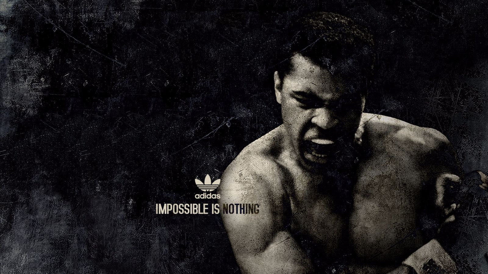 Muhammad Ali Impossible Is Nothing Adidas Posters by Sina
