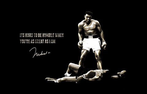 Muhammad Ali - Its Hard To Be Humble by Sina Irani