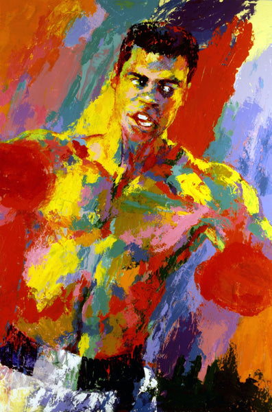 Muhammad Ali - Oil Painting - Canvas Prints