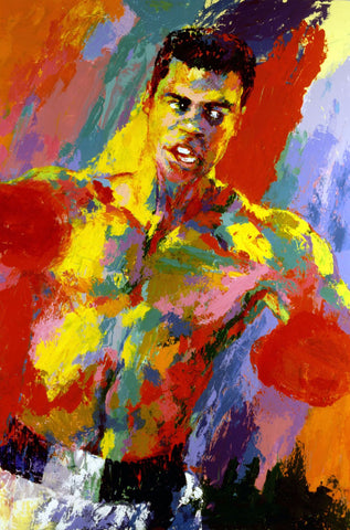 Muhammad Ali - Oil Painting by Sina Irani