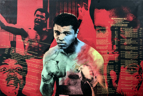 Muhammad Ali Chronology - - Tallenge Sports Motivational Poster Collection by Joel Jerry