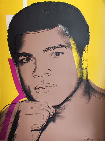 Muhammad Ali Serigraph And Screen Prints #2 by Andy Warhol by Andy Warhol