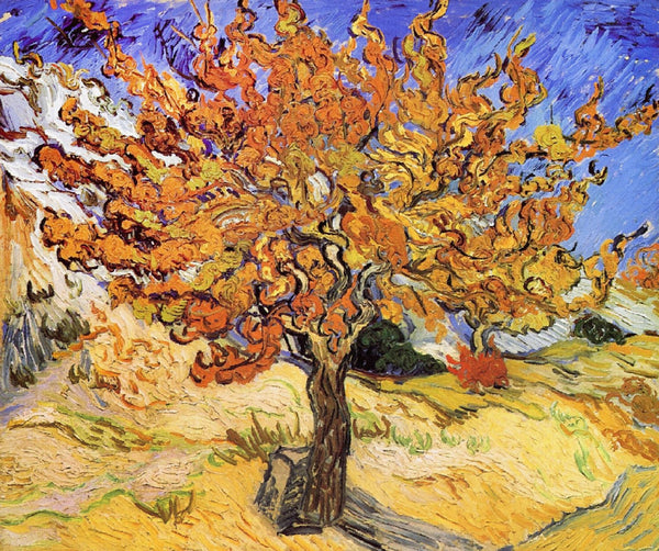 Mulberry Tree by Vincent Van Gogh | Tallenge Store | Buy Posters, Framed Prints & Canvas Prints