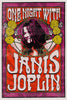 Music and Musicians Collection - Janis Joplin - Vintage Concert Poster - Art Prints