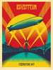 Tallenge Music Collection - Music Poster - Led Zeppelin - Celebration Day Poster - Framed Prints
