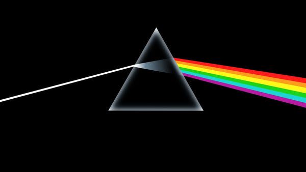 Music and Musicians Collection - Pink Floyd - Dark Side Of The Moon - Album Cover Art - Large Art Prints