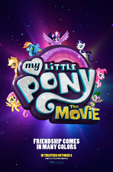 My Little Pony - Hollywood English Movie Poster - Canvas Prints