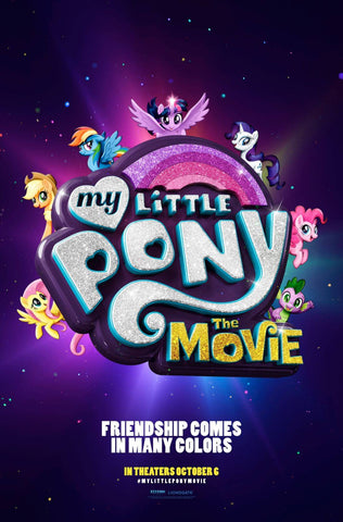 My Little Pony - Hollywood English Movie Poster by Hollywood Movie
