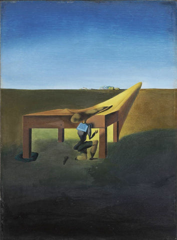 Myself at the Age of Ten When I was the Grasshopper Child - Salvador Dali - Surrealist Painting - Posters