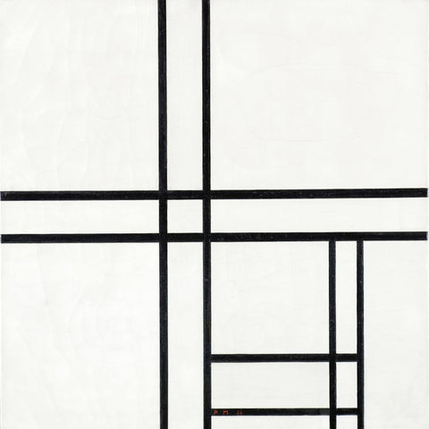 Piet Mondrian - No VIII - Canvas Prints