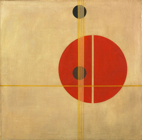 Nagy (Suprematistic) - László Moholy - Contemporary Painting - Canvas Prints by László Moholy