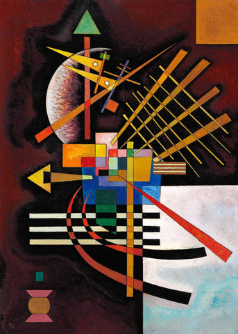 Oben Und Links - Wasily Kandinsky - Art Prints