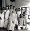 Nandalal Bose (seated right) with Rabindranath Tagore at Santiniketan 1930s - Art Prints