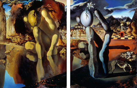 Narcissus - Art Panels by Salvador Dalí