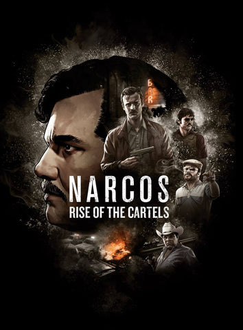 Narcos - Escobar - Rise Of The Cartels - Netflix TV Show Poster Art - Posters by Tallenge Store