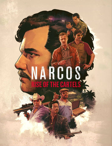 Narcos - Escobar - Rise Of The Cartels - Netflix TV Show Poster Fan Art - Canvas Prints