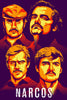 Narcos - Pablo Escobar - Netflix TV Show Poster - Fan Art - Canvas Prints