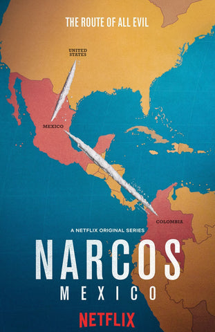Narcos Mexico - Netflix TV Show Poster Fan Art - Posters by Tallenge Store