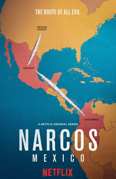 Narcos Mexico - Netflix TV Show Poster Fan Art - Framed Prints