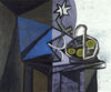 Still Life In Front Of A Window (Nature Morte Devant Une Fen Tre)  – Pablo Picasso Painting - Canvas Prints