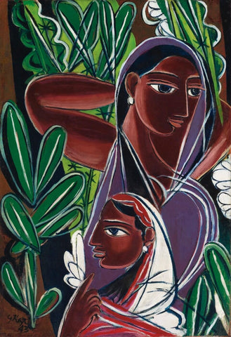 Nayika (Vasantha Raga) by George Keyt