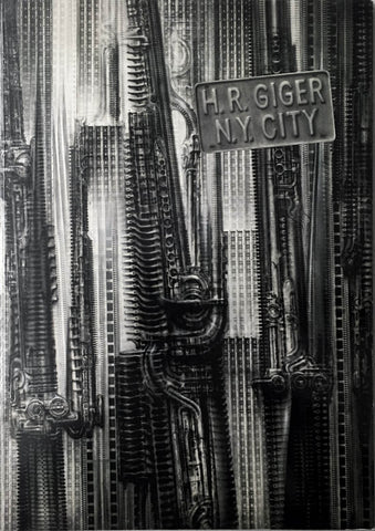 New York City (N Y City) - H R Giger - Futurism Art Poster - Canvas Prints