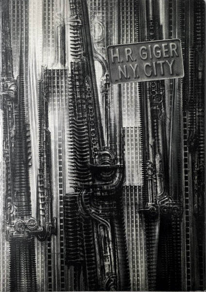 New York City (N Y City) - H R Giger - Futurism Art Poster - Posters