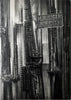 New York City (N Y City) - H R Giger - Futurism Art Poster - Framed Prints