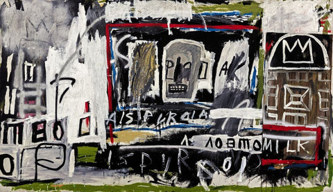 New York,  New York - Jean-Michel Basquiat - Neo Expressionist Painting - Large Art Prints by Jean-Michel Basquiat