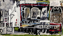 New York,  New York - Jean-Michel Basquiat - Neo Expressionist Painting