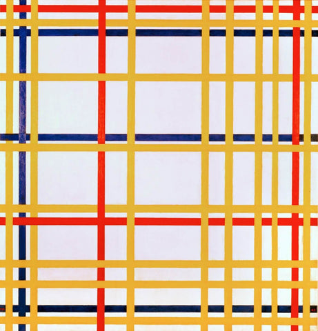 New York City 1942 - Piet Mondrian - Framed Prints