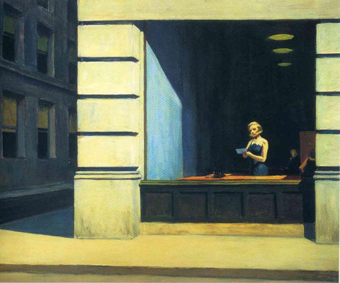 New York Office - Edward Hopper by Edward Hopper