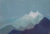 Himalayas Moonlit Mountains - Nicholas Roerich Painting – Landscape Art - Posters