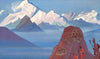 Path To Kailas -  Nicholas Roerich Painting –  Landscape Art - Canvas Prints