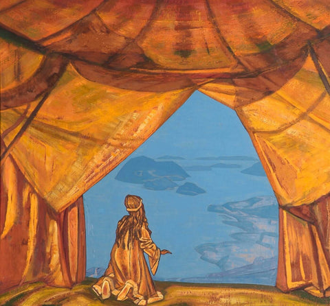 Lord Of the Night - Nicholas Roerich - Posters