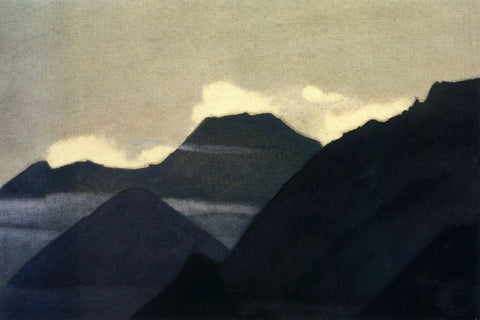 The Athenaeum - Mountains at Sunrise - Canvas Prints by Nicholas Roerich