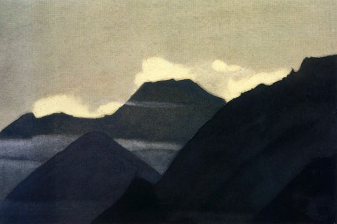 The Athenaeum - Mountains at Sunrise by Nicholas Roerich