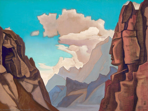 Great Spirit Of Himalayas - Life Size Posters by Nicholas Roerich